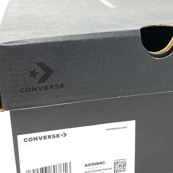 Converse Chuck 70 All Star High Top Men's Blue Canvas Leather Sneakers A01084C - Picture 9 of 10